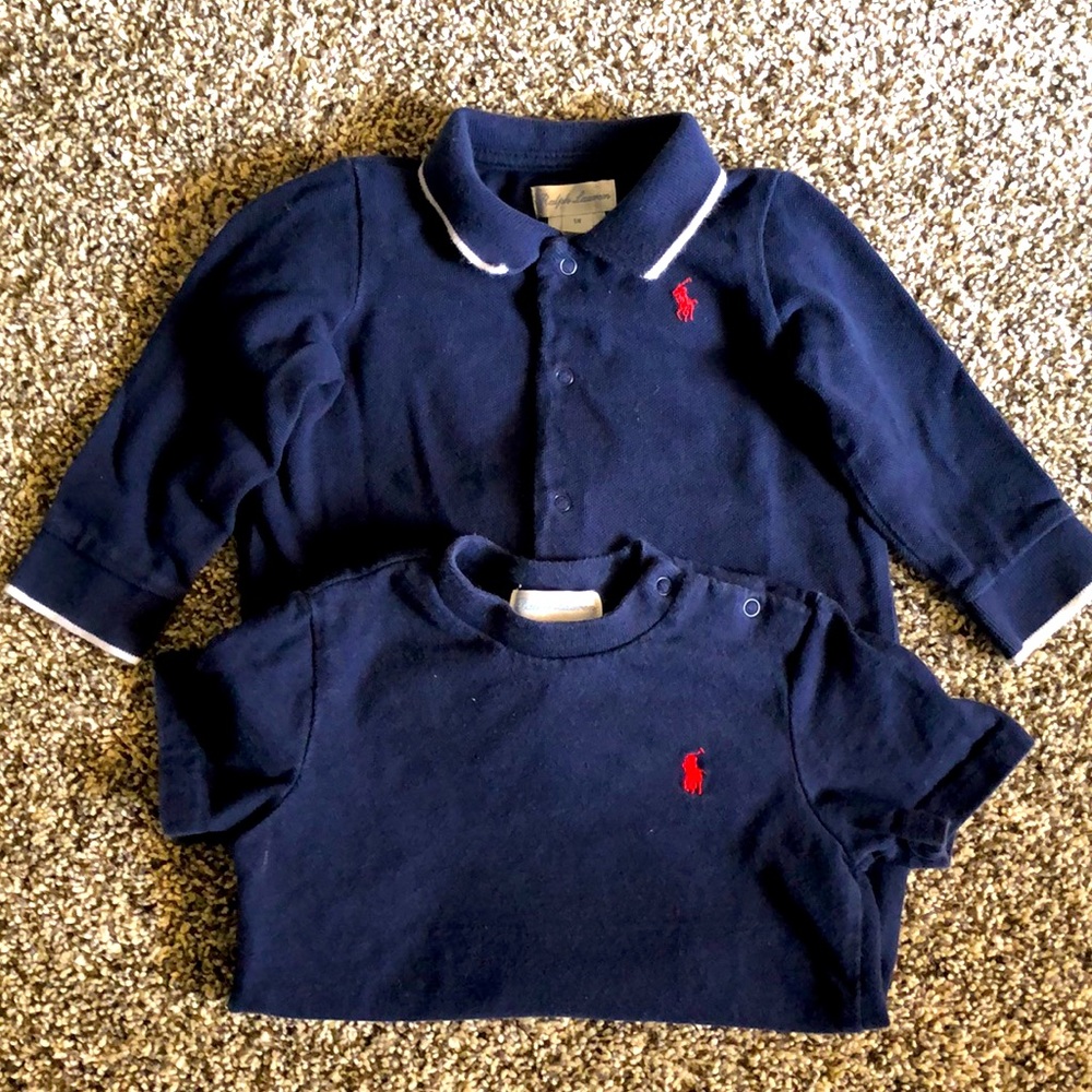 Ralph Lauren Coverall and Shirt 9M